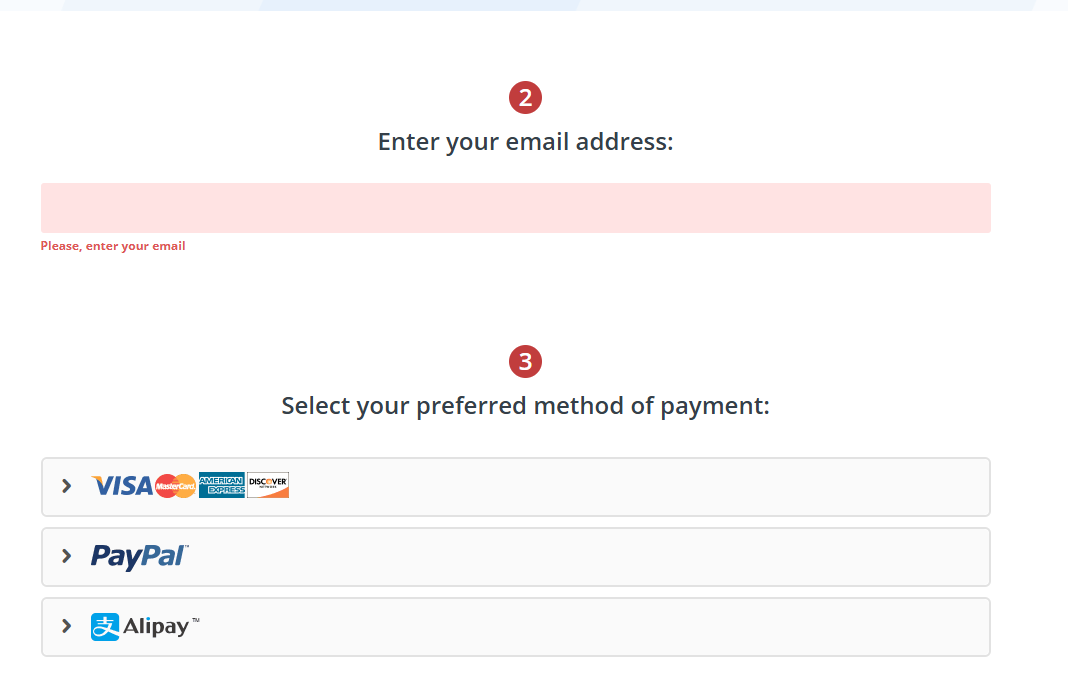 StrongVPN Payment Options